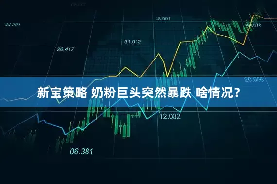 新宝策略 奶粉巨头突然暴跌 啥情况？